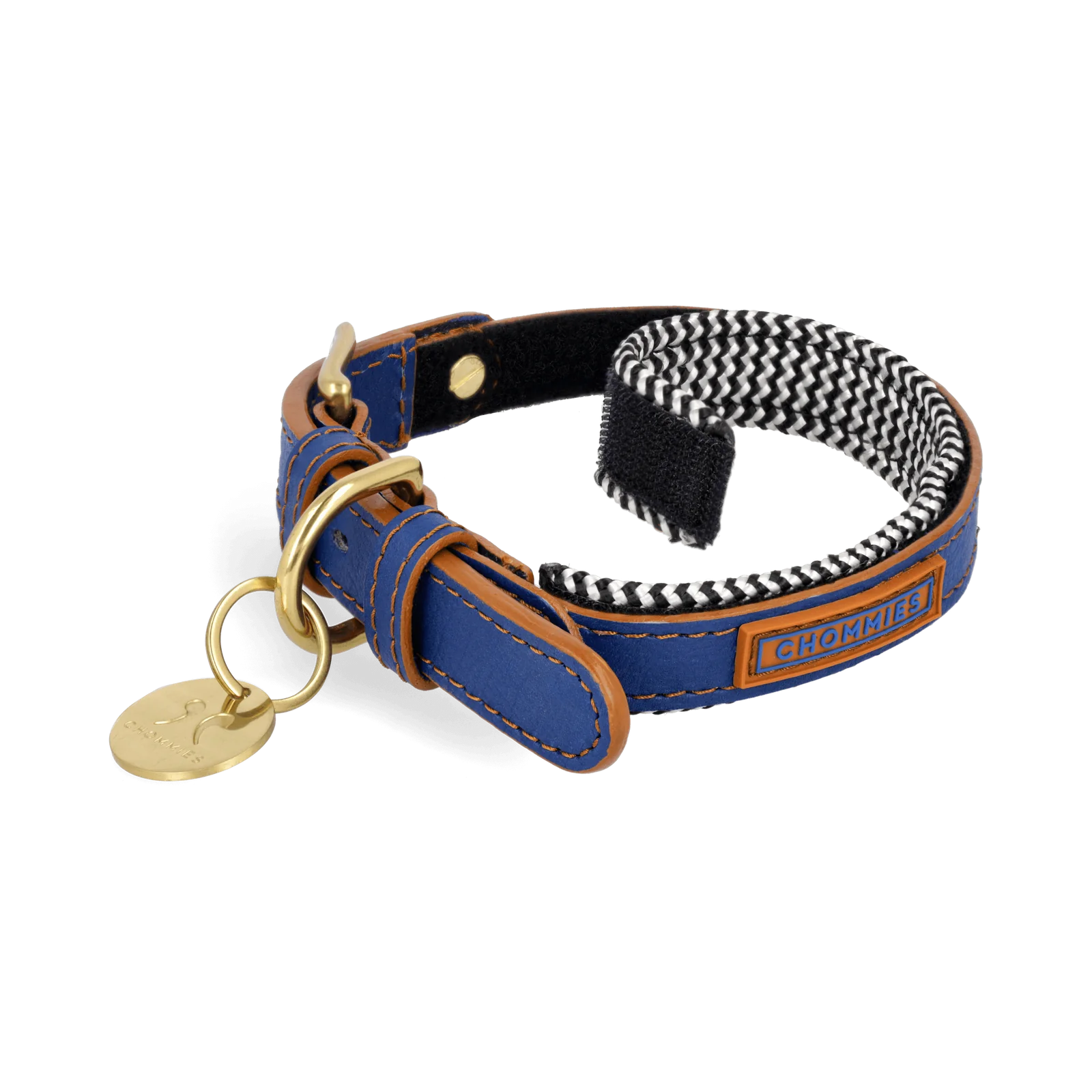 ADJUSTABLE DOG COLLAR blue snoop