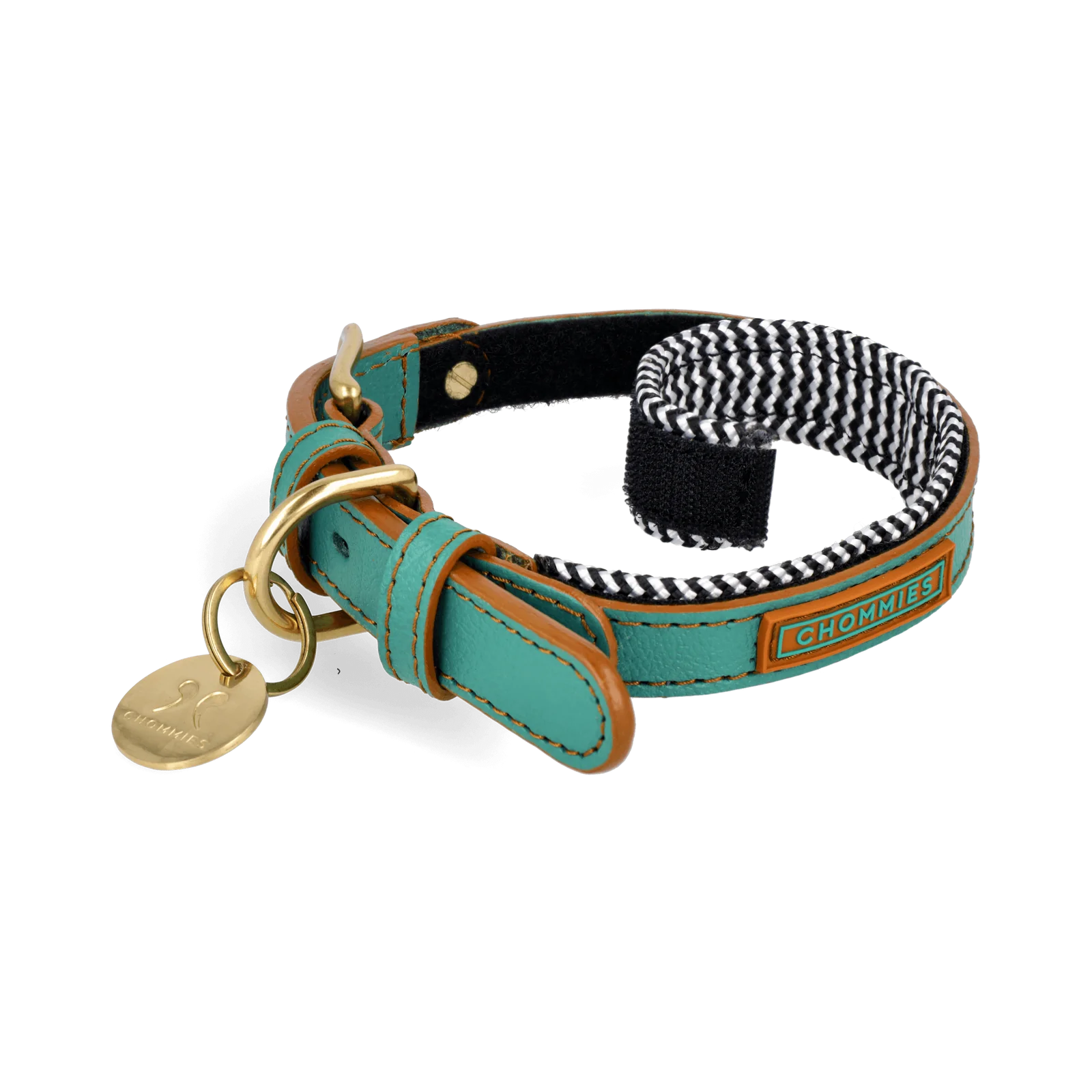 ADJUSTABLE DOG COLLAR green shady