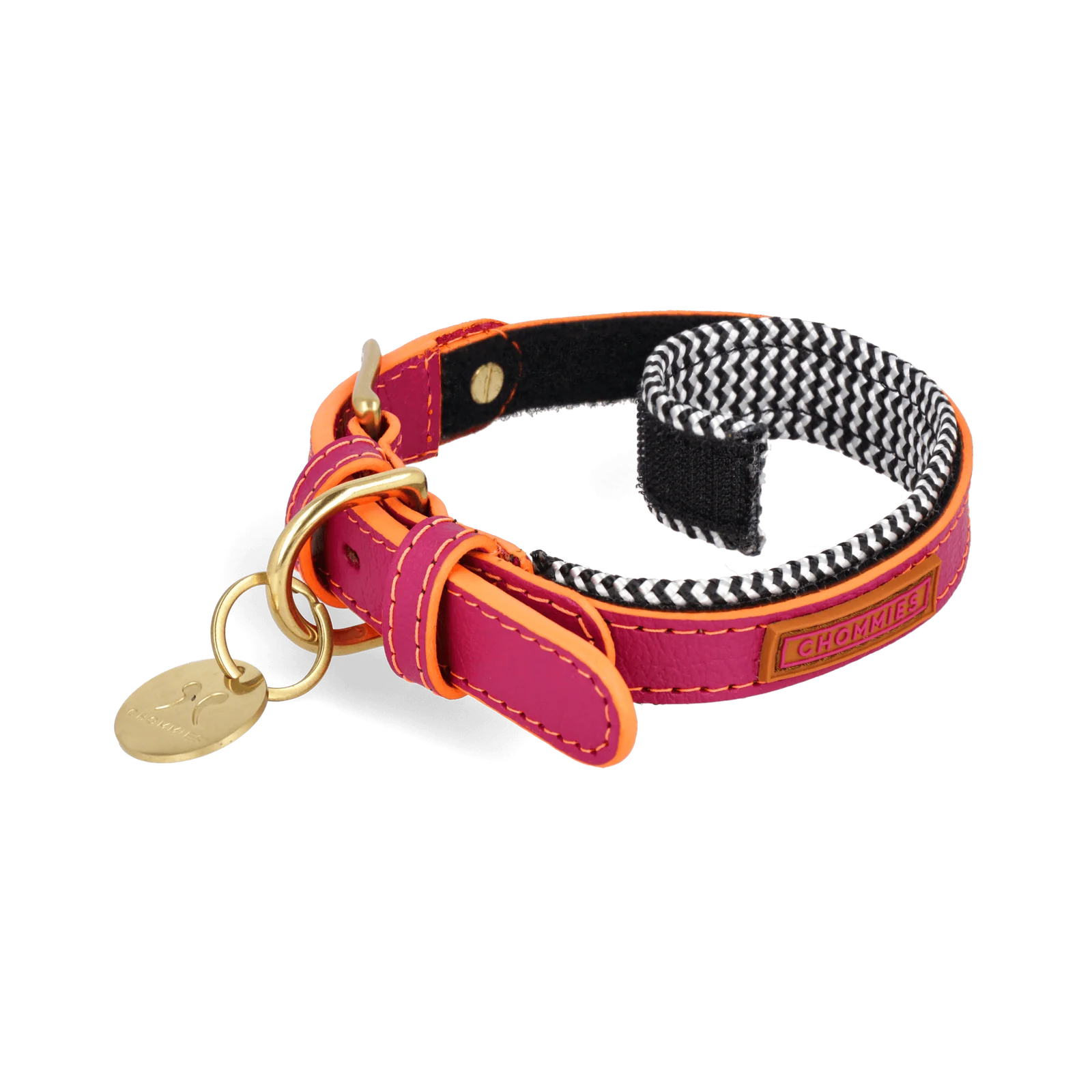 ADJUSTABLE DOG COLLAR pink lizzo